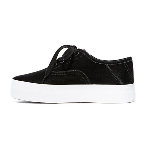 Stylish Velvety Suede Vince Sneakers - Picture 4 of 6